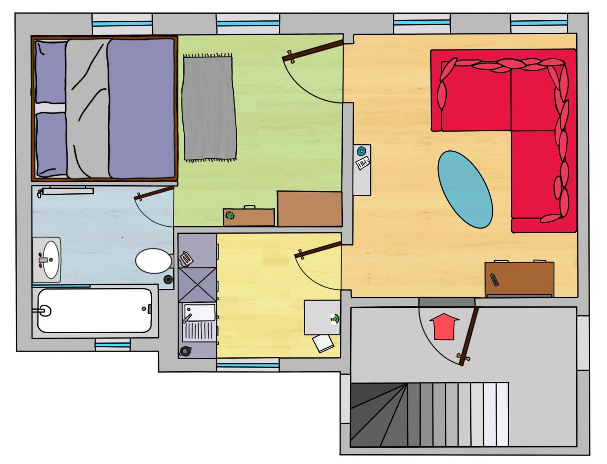 Schwerin Apartment Am Pfaffenteich Εξωτερικό φωτογραφία